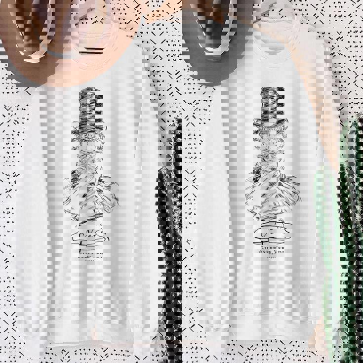 Verdi-Classical Musicジュゼッペヴェルディ-イタリア語-クラシック音楽-オペラ スウェットシャツ 年配の女性への贈り物