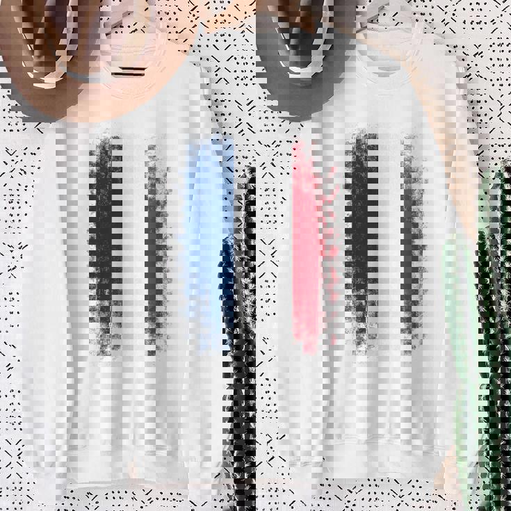 Vintage France Distressed Flag Illustration Graphic s スウェットシャツ 年配の女性への贈り物