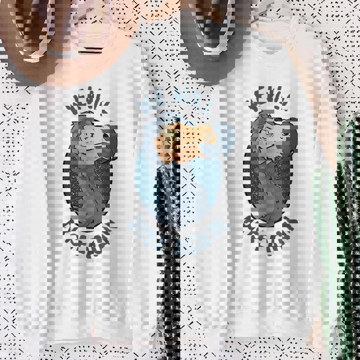 We Will Rise Again 絶滅した飛べないドードー スウェットシャツ 年配の女性への贈り物