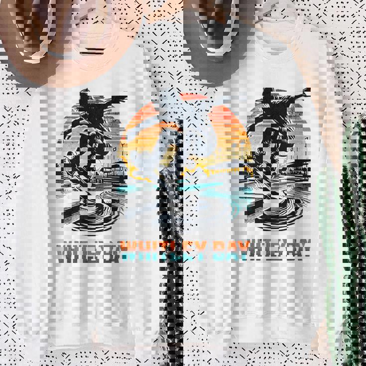 Whitley Baykateboardingグランジ スウェットシャツ 年配の女性への贈り物