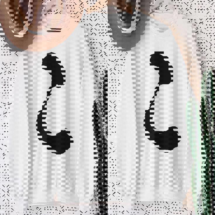 【こ】ひらがな 一文字 可愛い 日本語 面白い おもしろ ネタ 筆文字 平仮名 五十音 文字 かっこいい ウケ狙い 毛筆 スウェットシャツ 年配の女性への贈り物