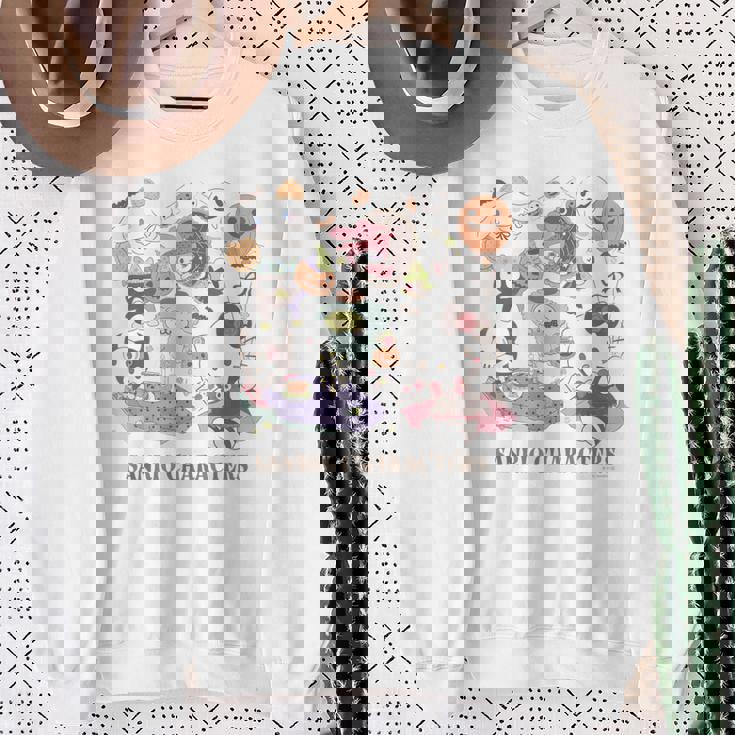 【ハロウィン特集】Usデザイン サンリオキャラクターズ ハロウィンパーティー スウェットシャツ 年配の女性への贈り物