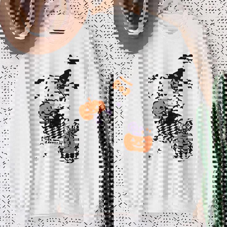 【ハロウィン特集】Usデザイン ハローキティ トリックオアトリート スウェットシャツ 年配の女性への贈り物