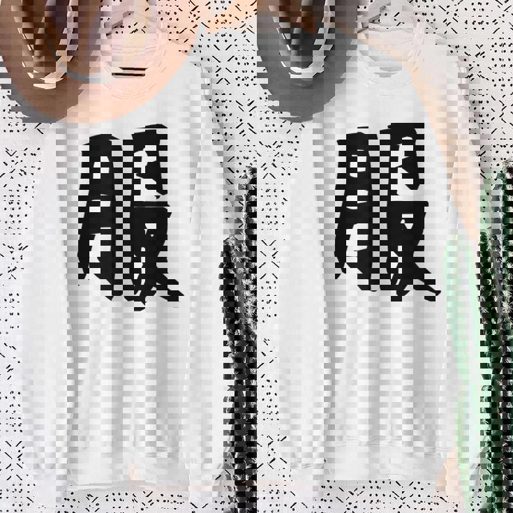 【服】面白い 漢字 一文字 ネタ ウケ狙い 笑える おもしろ ユーモア お笑い 文字入り ジョーク スウェットシャツ 年配の女性への贈り物