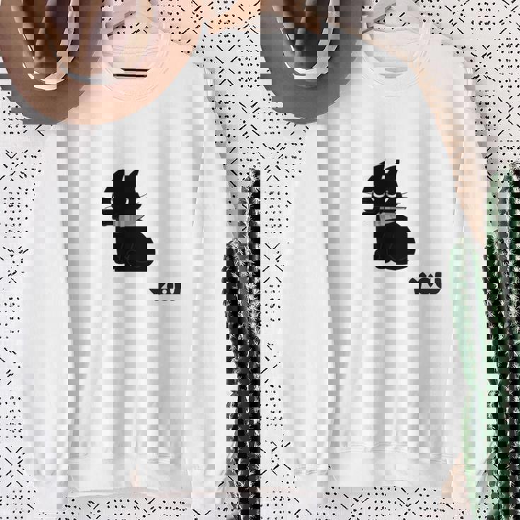 あなたを見ている 長袖tシャツ スウェットシャツ 年配の女性への贈り物