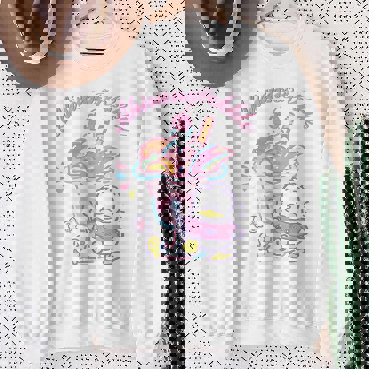 あひるのペックル スイーツpop スウェットシャツ 年配の女性への贈り物