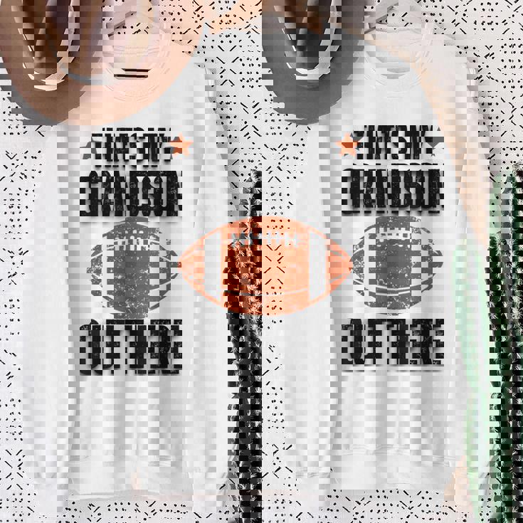 あれは俺の孫だ。フットボール・ファニー・フットボール・グランマ スウェットシャツ 年配の女性への贈り物