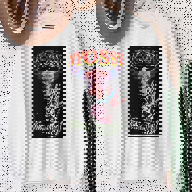 うびびびびはんじょう 長袖tシャツ スウェットシャツ 年配の女性への贈り物