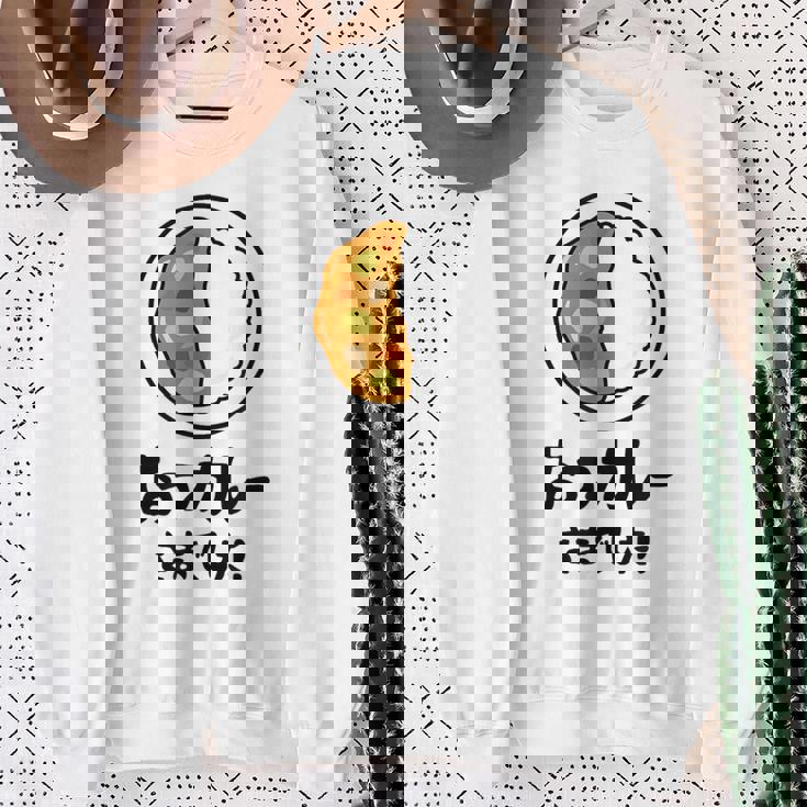 おつカレーさまでした！ ダジャレ ジョーク 親父ギャグ おやじギャグ カレー好き 定番ギャグ おもしろ ネタ スウェットシャツ 年配の女性への贈り物