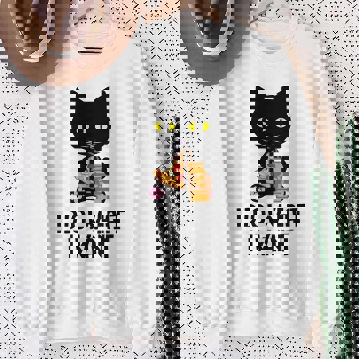 やりたいことをやる スウェットシャツ 年配の女性への贈り物