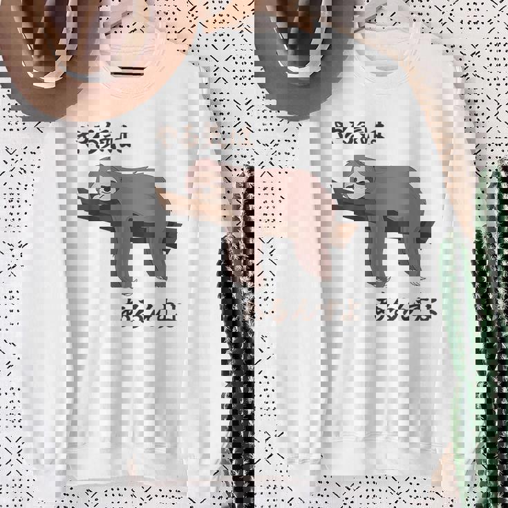 やる気はあるんすよ パンダ ジョーク かわいい 動物好き ギャグ好き ジョーク好き ギャグ おもしろ ネタ スウェットシャツ 年配の女性への贈り物