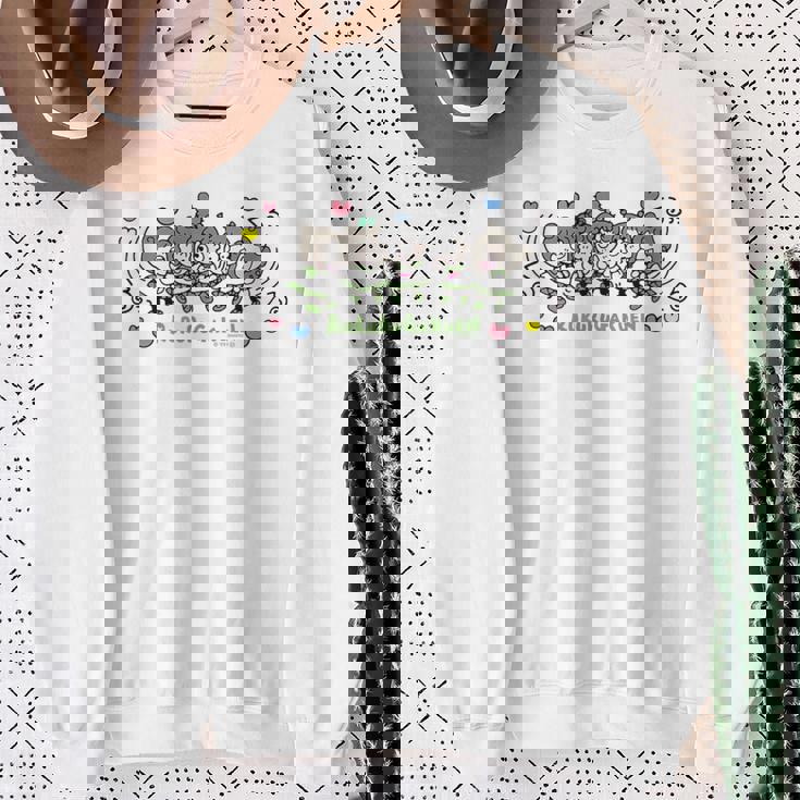 るるる学園 くるっっ ダークカラー スウェットシャツ 年配の女性への贈り物