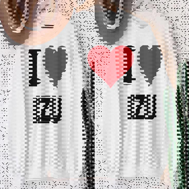 アイハート 伊豆ジャパンラブ 日本土産 スウェットシャツ 年配の女性への贈り物