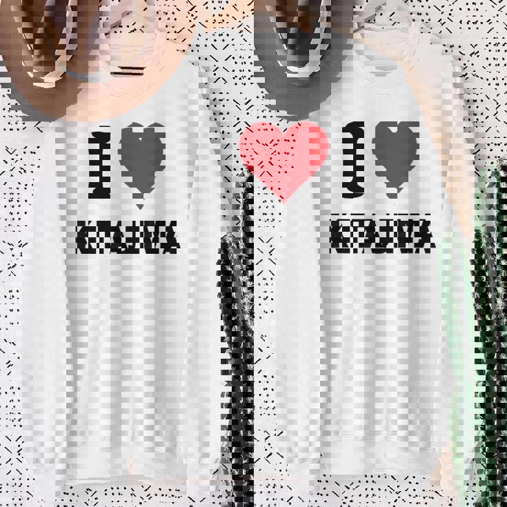 アイハート 北島 Japan Love 日本土産 スウェットシャツ 年配の女性への贈り物