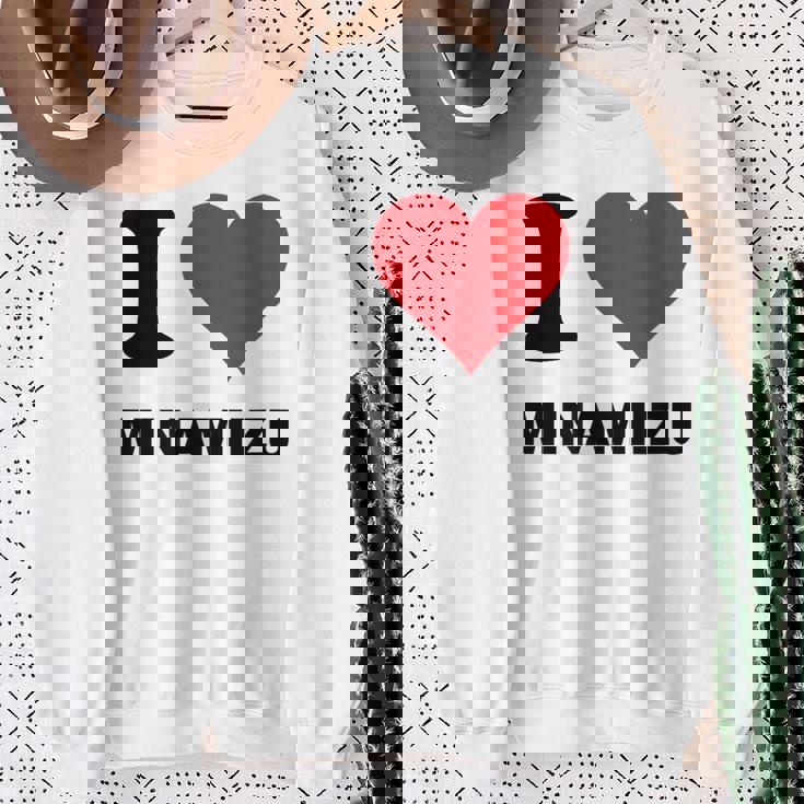 アイハート 南伊豆 Japan Love 日本土産 スウェットシャツ 年配の女性への贈り物