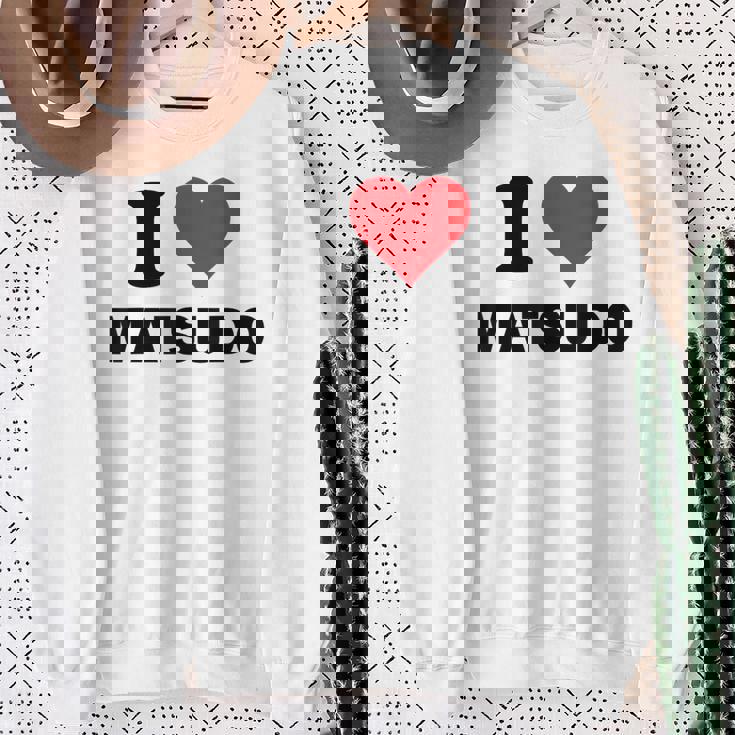 アイハート 松戸ジャパンラブ 日本土産 スウェットシャツ 年配の女性への贈り物