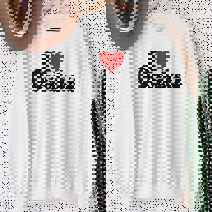 アイラブハート大阪ジャパン スウェットシャツ 年配の女性への贈り物