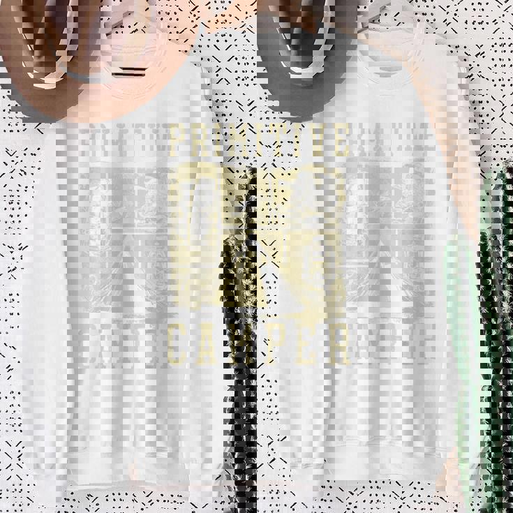 アウトドア アドベンチャー ブッシュクラフト プリミティブ キャンパー スウェットシャツ 年配の女性への贈り物