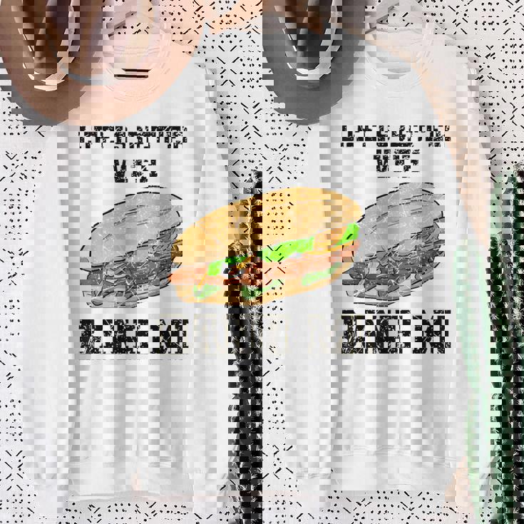 アジアンフード キッチン パン バゲット バインミー ベトナム ベトナム スウェットシャツ 年配の女性への贈り物