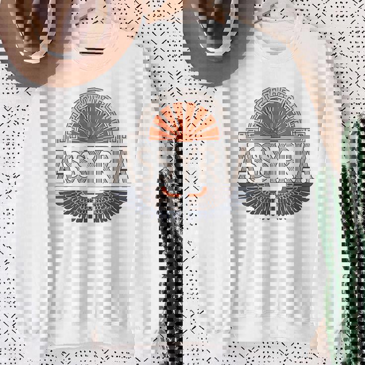 アッシリア メソポタミアの歴史 アッシリア人 スウェットシャツ 年配の女性への贈り物