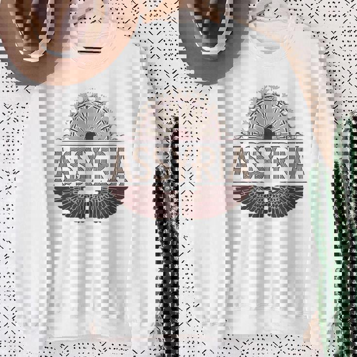 アッシリア 古代アッシリア帝国のシンボル スウェットシャツ 年配の女性への贈り物