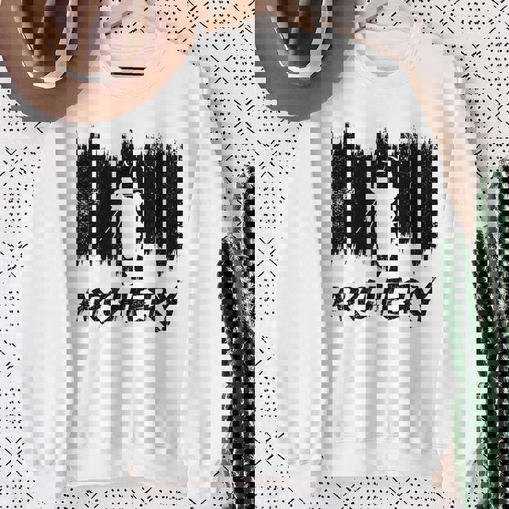 アーチェリー コンポジットボウ スウェットシャツ 年配の女性への贈り物