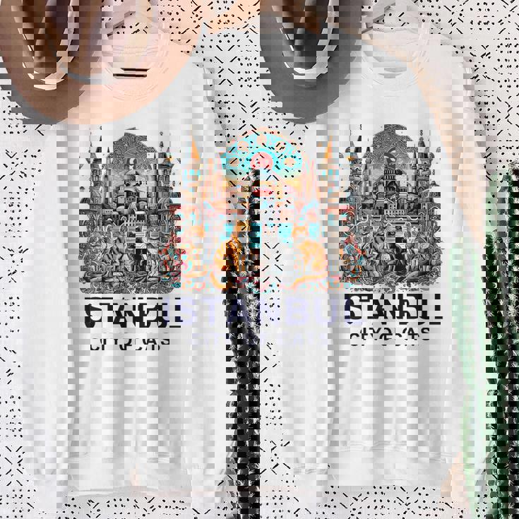 イスタンブール、トルコ 猫の街 Ii スウェットシャツ 年配の女性への贈り物