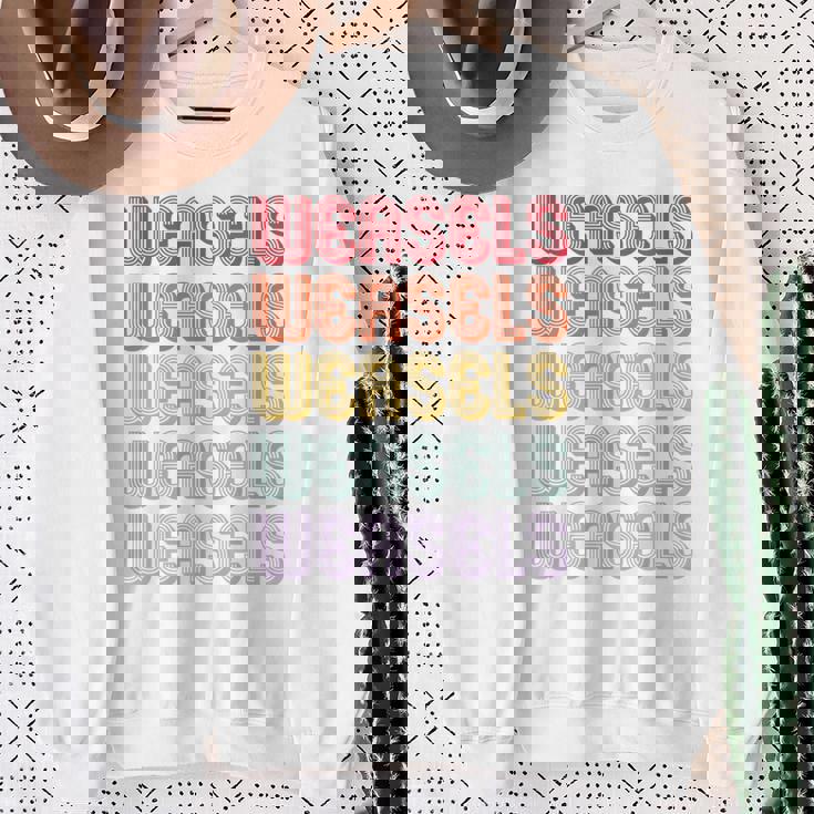 イタチ 長袖tシャツ スウェットシャツ 年配の女性への贈り物