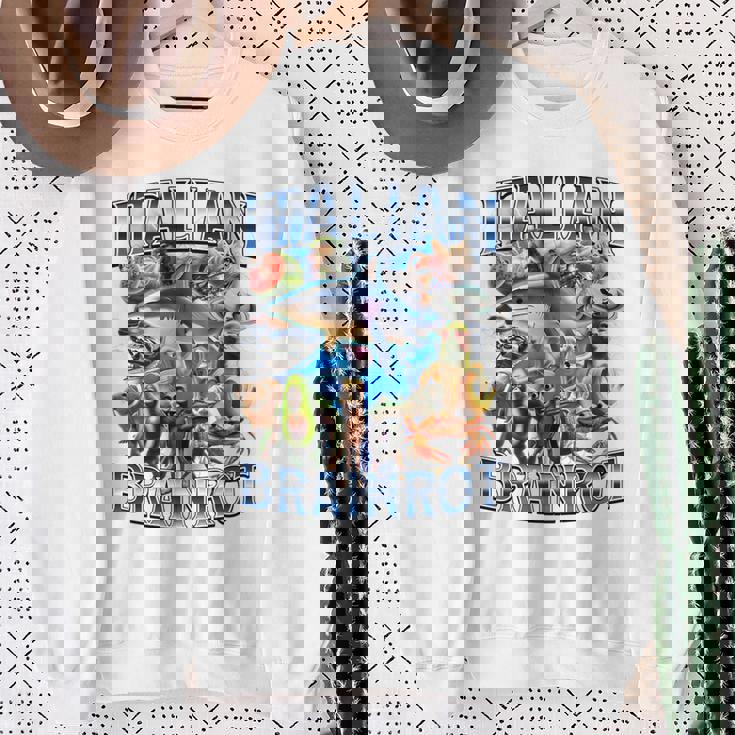 イタリアンブレイン 長袖tシャツ スウェットシャツ 年配の女性への贈り物