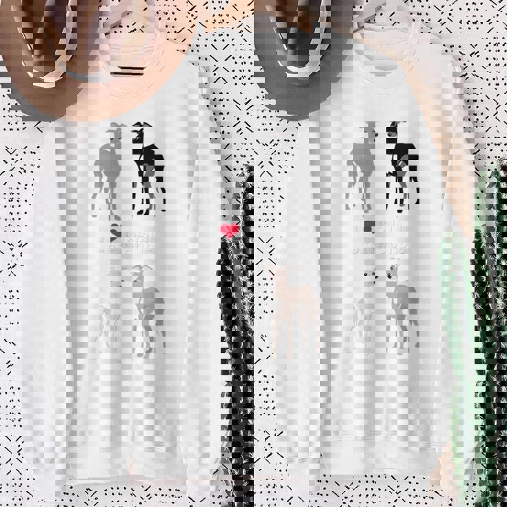 イタリアン・グレイハウンドが大好き スウェットシャツ 年配の女性への贈り物