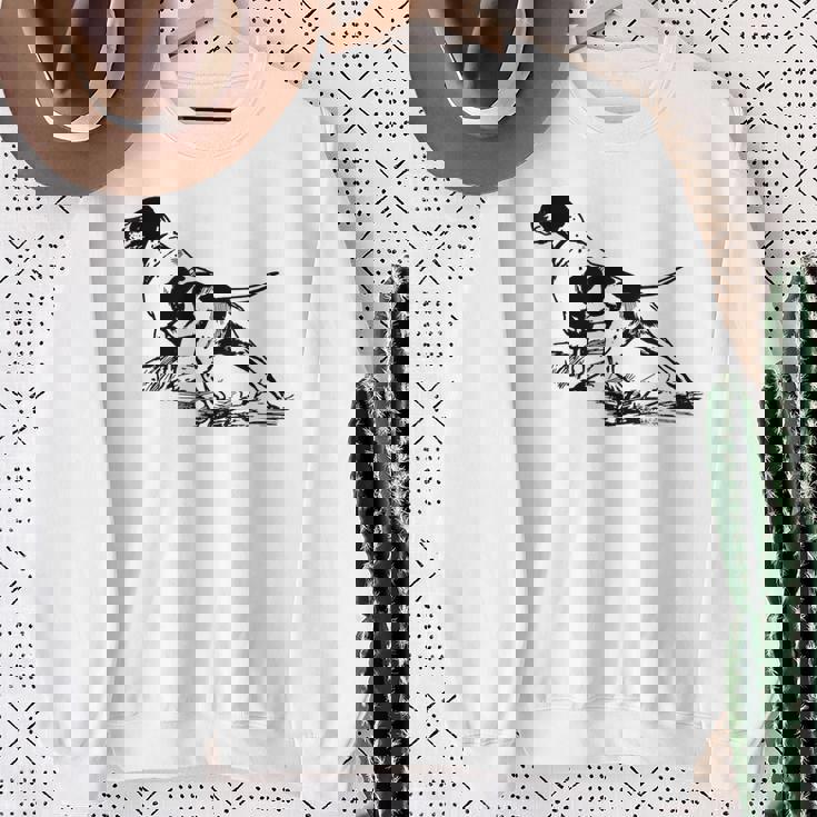 イングリッシュポインタードッグ スウェットシャツ 年配の女性への贈り物