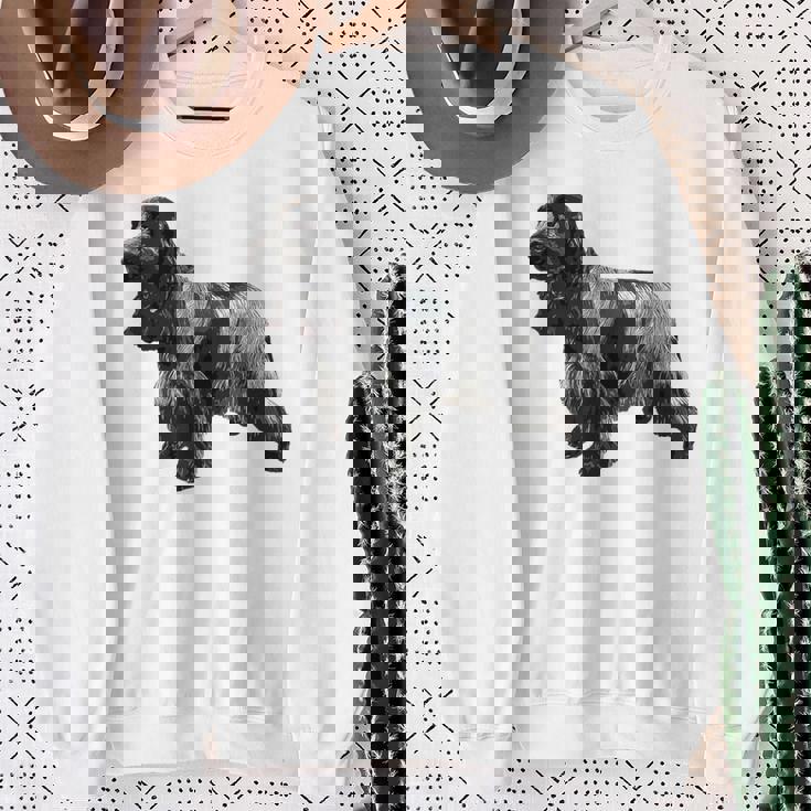 イングリッシュ・コッカー・スパニエル・ブルー・ローン スウェットシャツ 年配の女性への贈り物