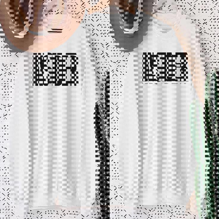 インサイダー スウェットシャツ 年配の女性への贈り物