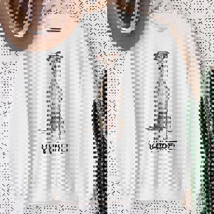 ウィペット・クレイジー・ドッグ・ラバー スウェットシャツ 年配の女性への贈り物