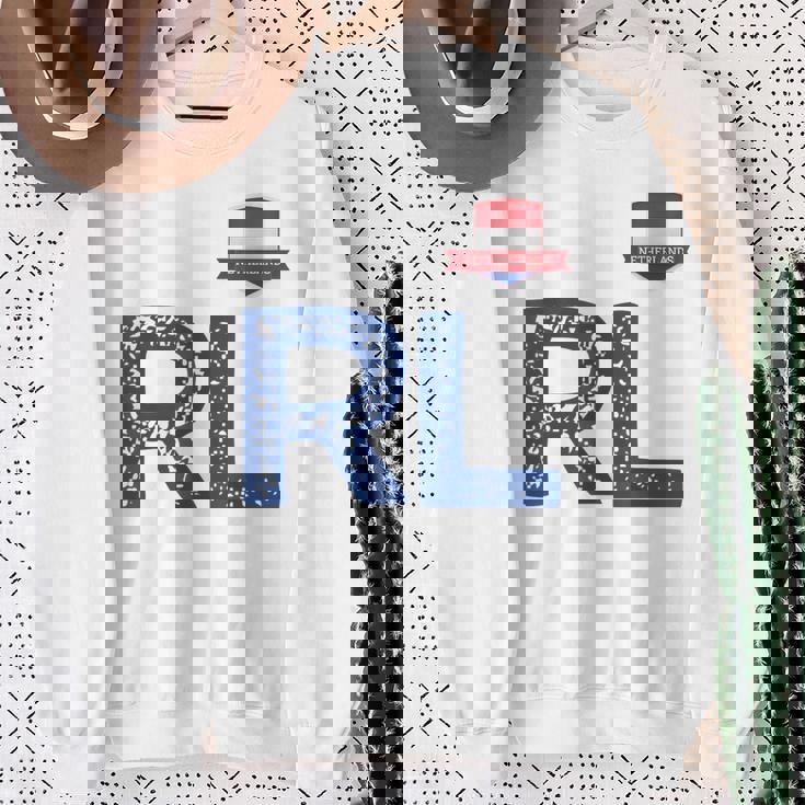 オランダ オランダ 人間の旗 文字 R And L Nederland スウェットシャツ 年配の女性への贈り物