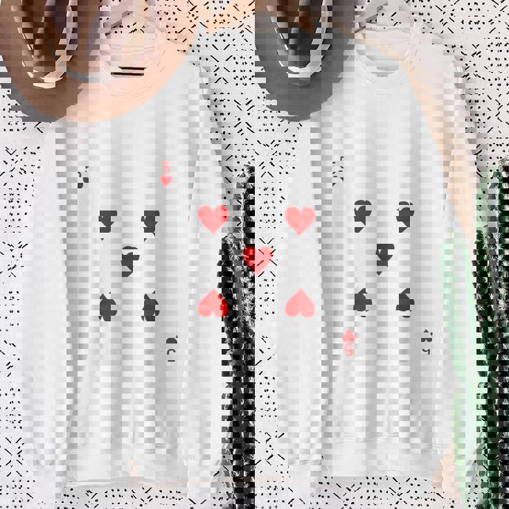 オリジナル ハロウィン トランプ コスチューム 不思議の国のアリス スウェットシャツ 年配の女性への贈り物