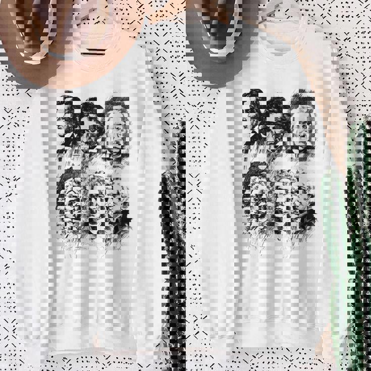 オーケストラ 交響曲 クラシック音楽 作曲家 ベートーヴェン バッハ スウェットシャツ 年配の女性への贈り物