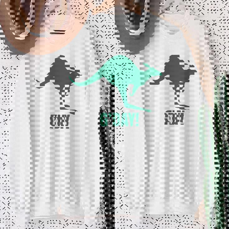 オーストラリア地図 カンガルーtシャツ オーストラリア カンガルー オーストラリア スウェットシャツ 年配の女性への贈り物