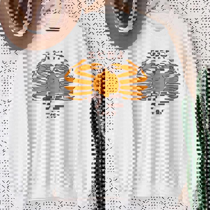 カニ ウニ タコ エビ 海洋生物 矛盾 おもしろ かわいい 面白い ネタ 画像 スウェットシャツ 年配の女性への贈り物