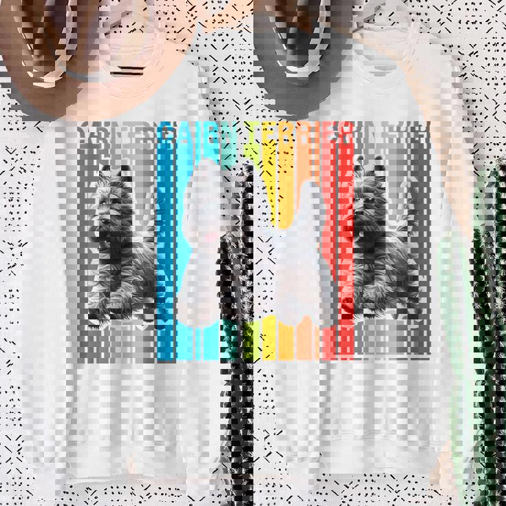 カラフル ケアンテリア スウェットシャツ 年配の女性への贈り物