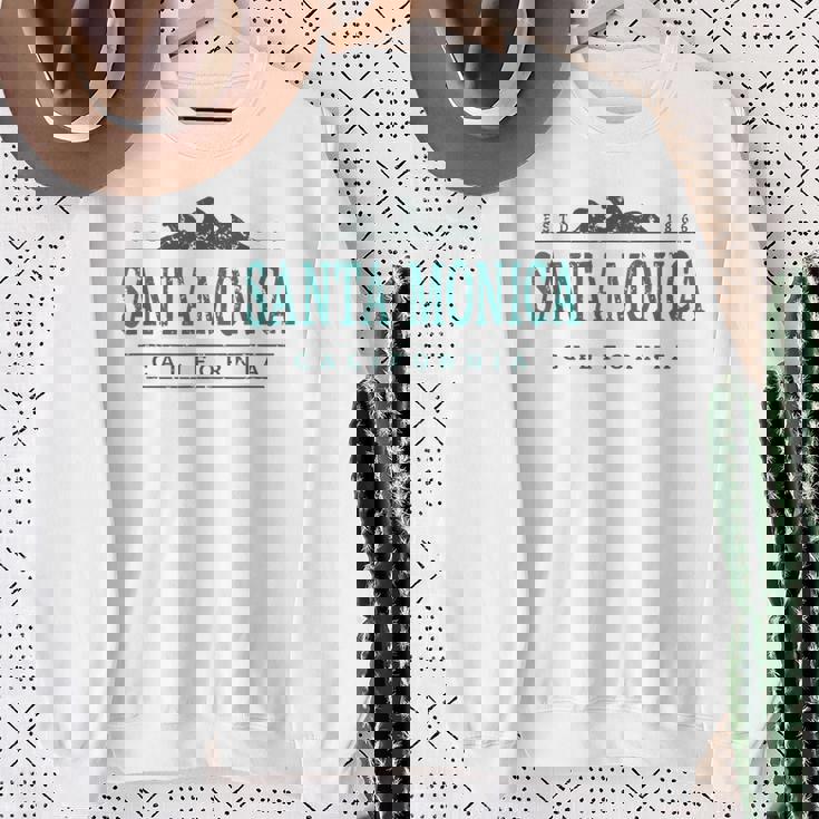 カリフォルニア州サンタモニカ スウェットシャツ 年配の女性への贈り物