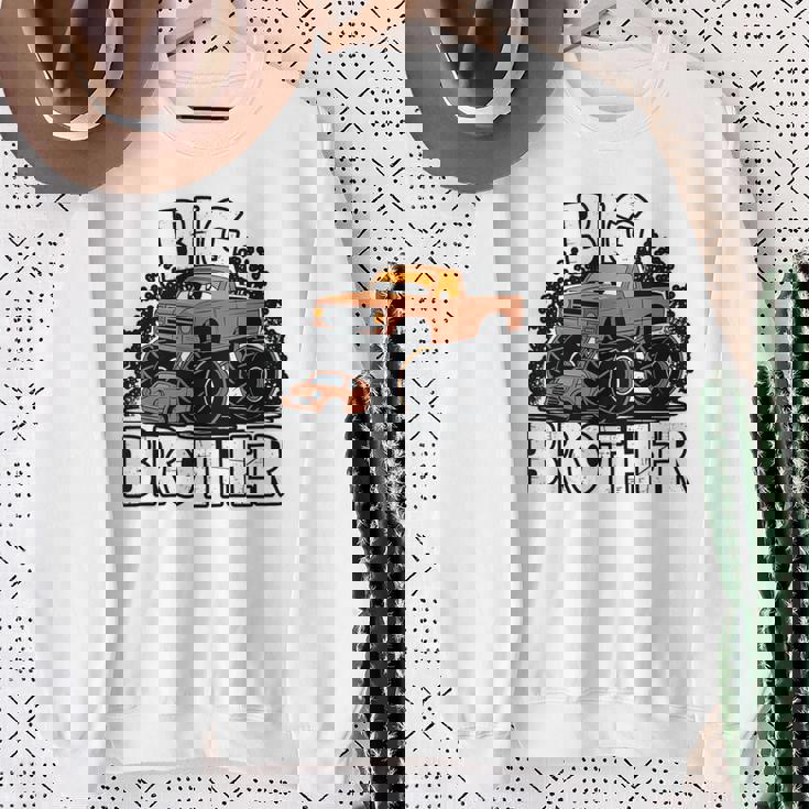 キッズ Big BrotherAnnouncement For Toddlers & Boys スウェットシャツ 年配の女性への贈り物