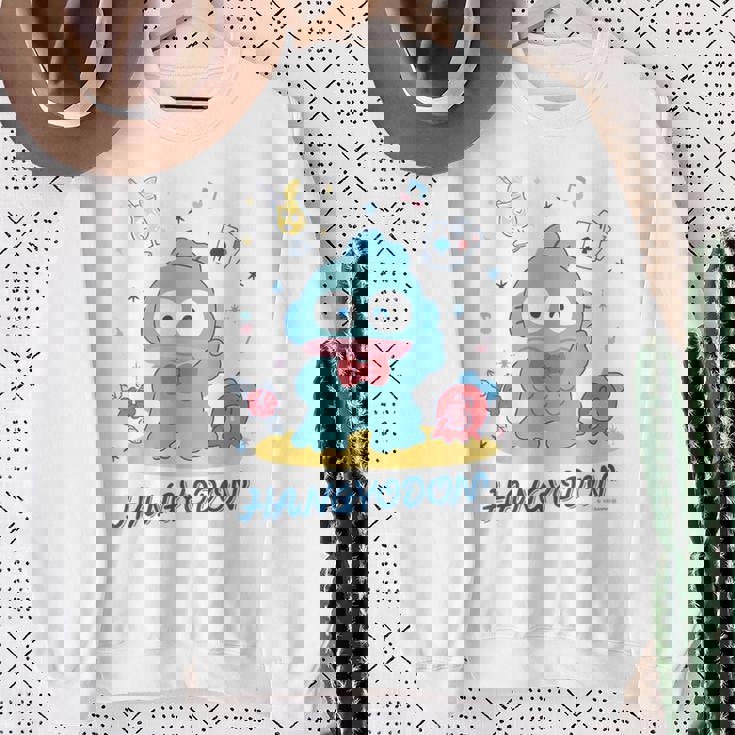 キッズ ハンギョドン ポーズ スウェットシャツ 年配の女性への贈り物