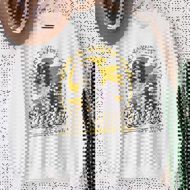 キャバリア・キング・チャールズ・スパニエル スウェットシャツ 年配の女性への贈り物