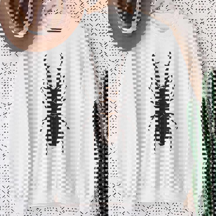 ギラファノコギリクワガタ _昆虫_くわがた スウェットシャツ 年配の女性への贈り物