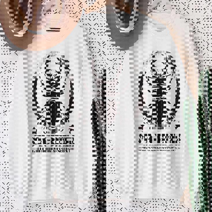 クワガタムシ昆虫コレクターデザイン スウェットシャツ 年配の女性への贈り物