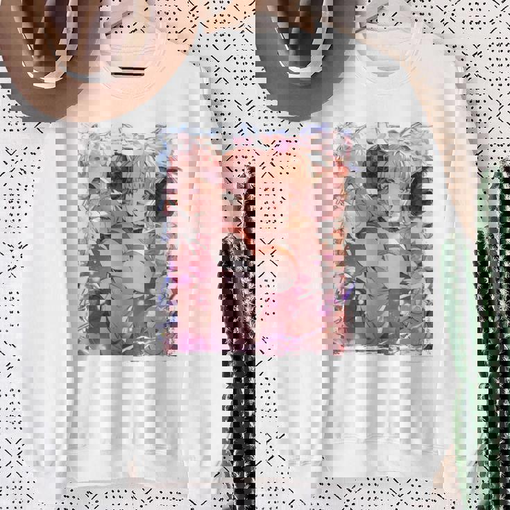 グランブルーファンタジーヴァーサス -ライジング- アニラ（2） 長袖tシャツ スウェットシャツ 年配の女性への贈り物