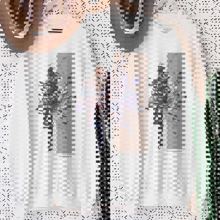 グランブルーファンタジーヴァーサス -ライジング- サンダルフォン 長袖tシャツ スウェットシャツ 年配の女性への贈り物