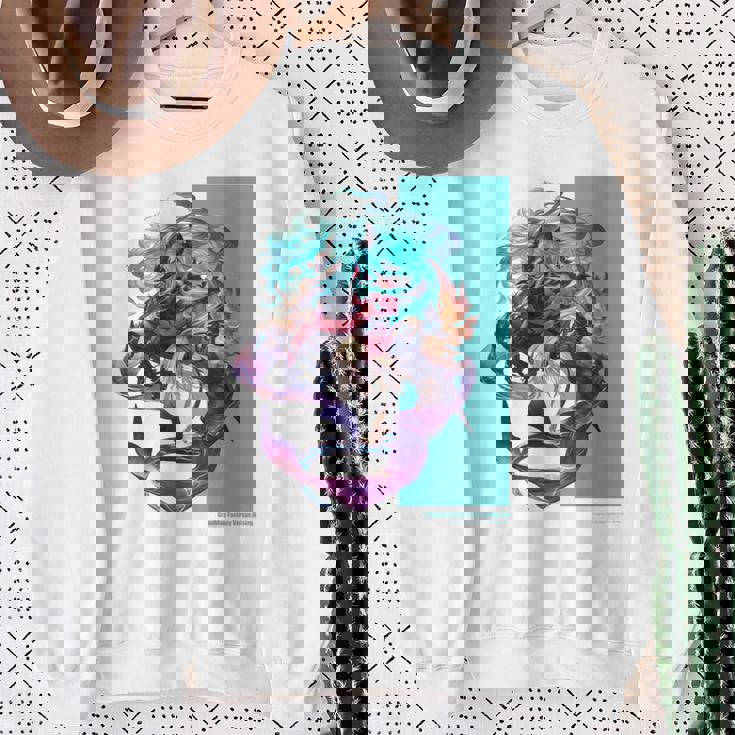 グランブルーファンタジーヴァーサス -ライジング- ヴェルサシア 長袖tシャツ スウェットシャツ 年配の女性への贈り物