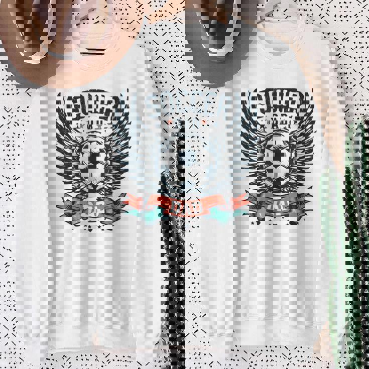 サッカー お父さん 家族 お揃い お父さん 父の日 スウェットシャツ 年配の女性への贈り物